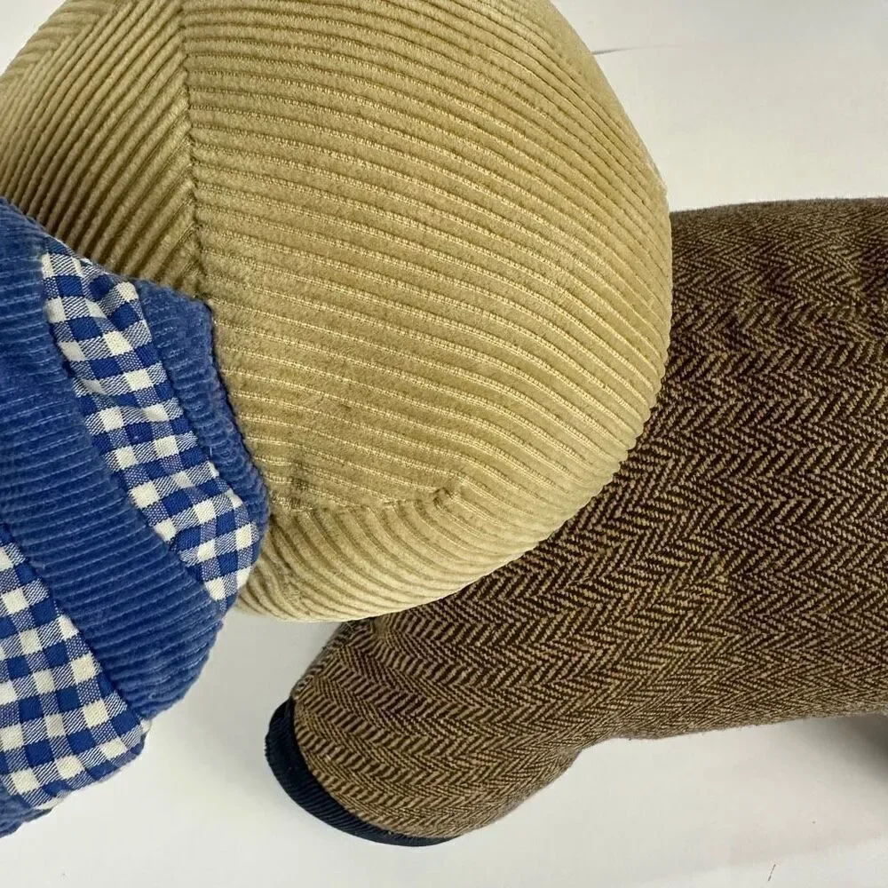 Pottery Barn Kids Tweed Corduroy Plush Puppy Dog 14